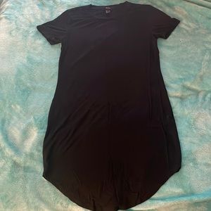 Forever 21 black tshirt dress